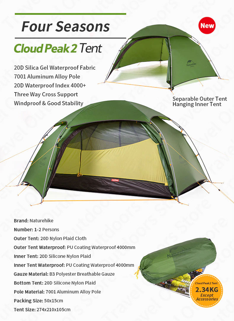 Cloud Peak 2 Man Tent 10