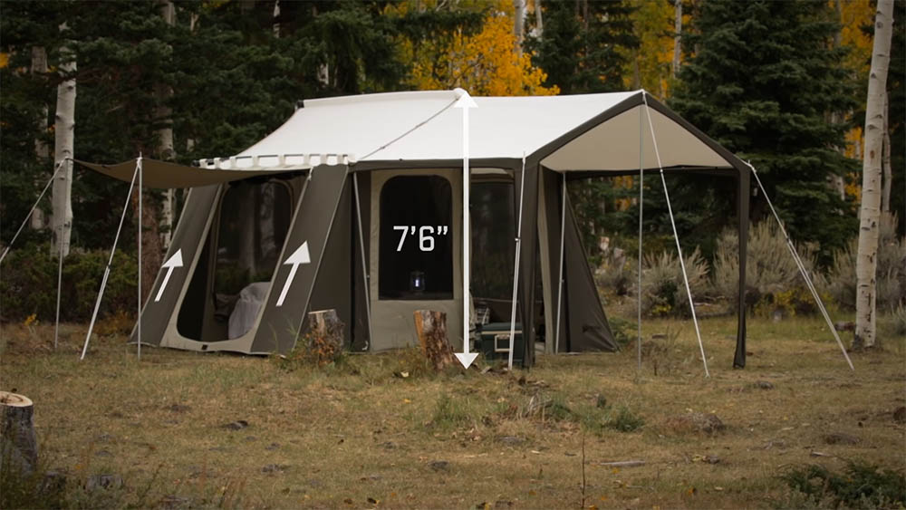 kodiak canvas 12x9 ft. 6 person cabin 7