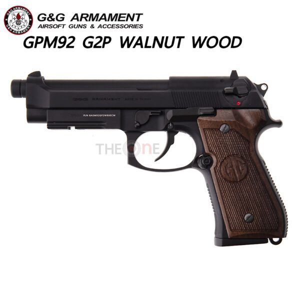 G&G-GPM92-G2P-WALNUT WOOD
