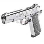 KUZEY M1911 COLT’S 100 YEAR GRIP G10 Shiny Silver – 06