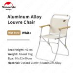 Naturehike NH20JJ024 – Aluminum alloy louvre chair 17
